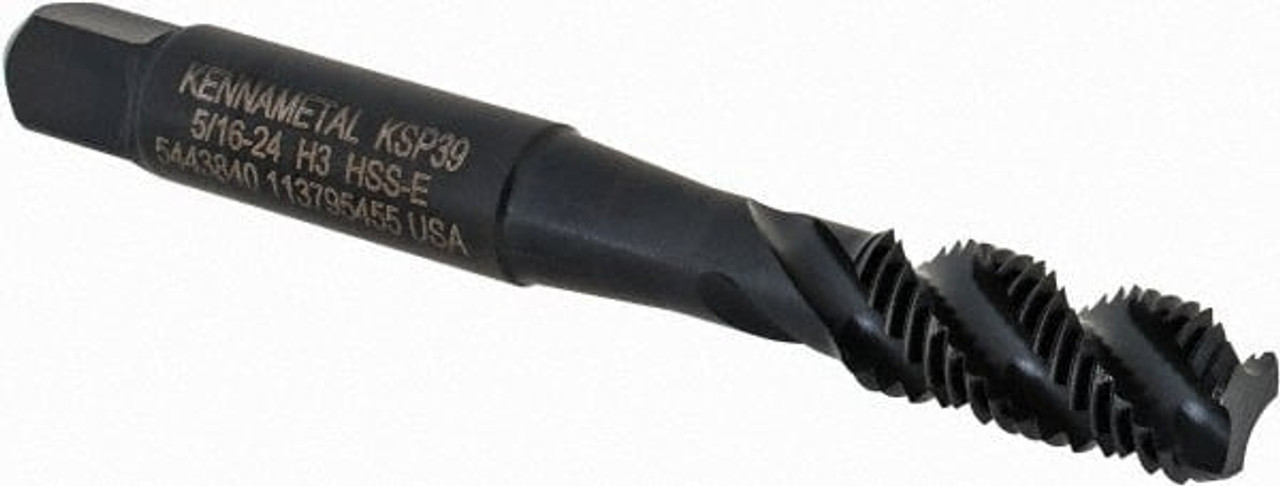 KENNAMETAL 5443840 5/16-24 3 FLUTE 3B BOTTOMING SPIRAL FLUT KENNAMETAL 5443840 5/16-24 3 FLUTE 3B BOTTOMING SPIRAL FLUT