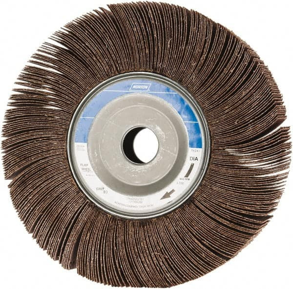 NORTON 63642502701 8 X 2" 80 GRIT ALUMINUM OXIDE UNMOUNTED 