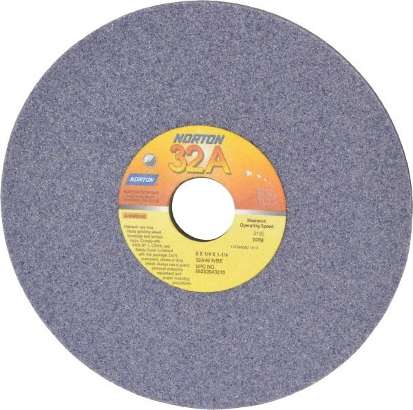 NORTON 66253043310 STRGHT-RECESS GRIND WHEEL 32A
