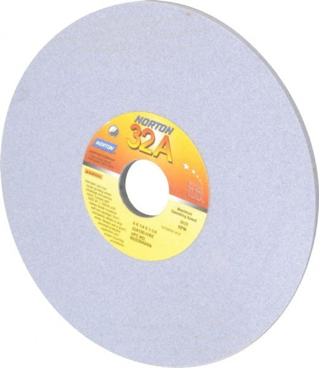 NORTON 66253043426 STRGHT-RECESS GRIND WHEEL 32A