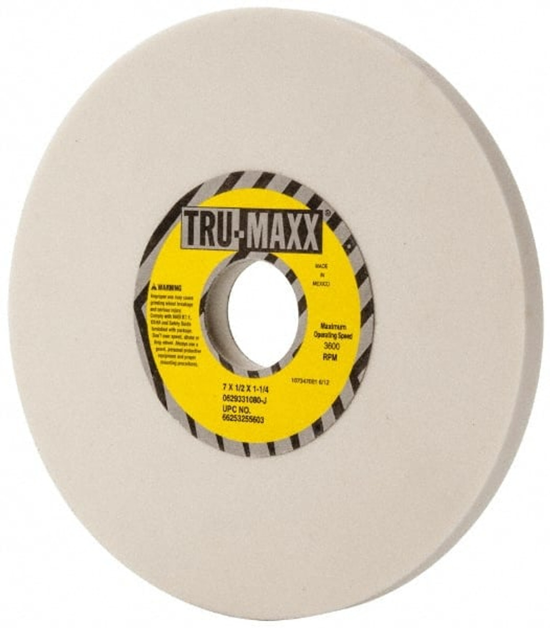TRU-MAXX 66253255603 7" DIAM X 1-1/4" HOLE X 1/2" THICK, J HA