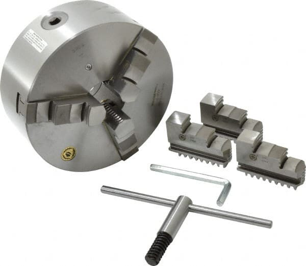 BISON 7-810-0800 3 JAWS, 8" DIAM, SELF CENTERING MANUAL L