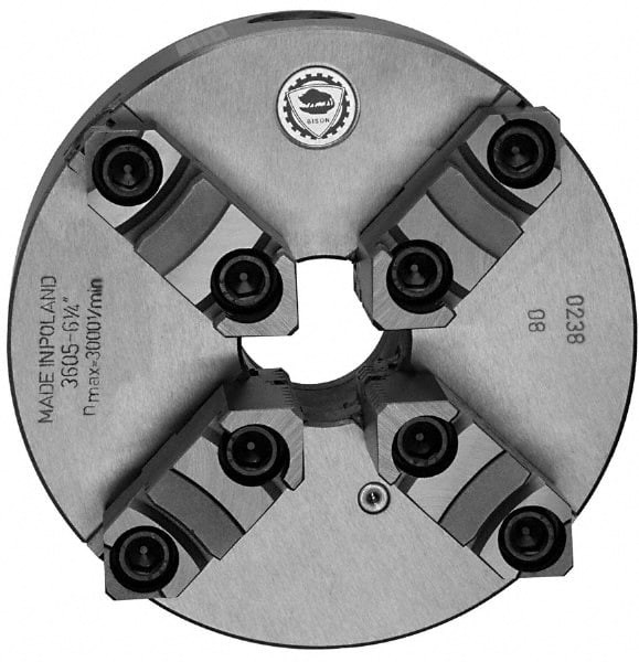 BISON 7-840-0800 4 JAWS, 8" DIAM, SELF CENTERING MANUAL L
