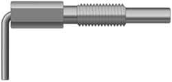 VLIER FRN250P 1/4-20, 0.8" THREAD LENGTH, 0.16" PLUNGE