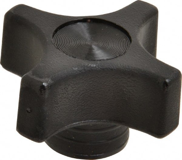 GIBRALTAR G10-2825-A 1-3/4" HEAD DIAM, 4 POINT LOBED KNOB