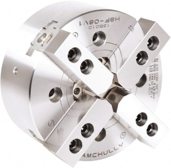 SAMCHULLY HSF10BLANK 4 JAW 254MM DIAM PLAIN BACK HYDRAULIC LA