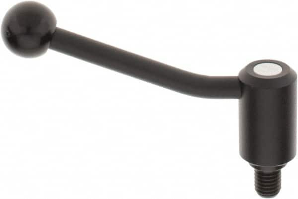 KIPP K0108.3A61X20 ADJUSTABLE HANDLE,5/8"-11,STEEL