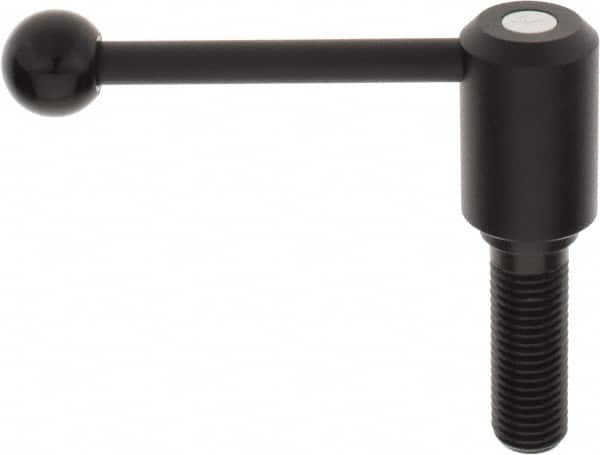 KIPP K0108.4242X70 M24 X 3.0, 1.61" HUB DIAM, STEEL THREADE