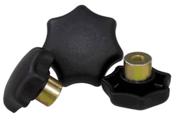 KIPP K0153.112 63MM HEAD DIAM, 7 POINT LOBED KNOB
