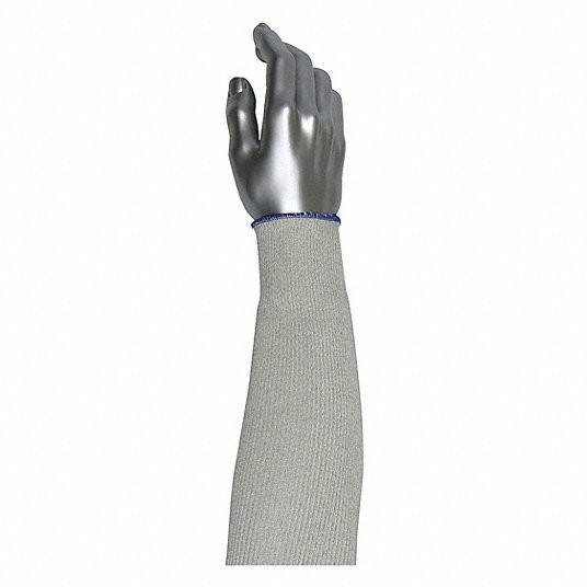 PIP 20-21HX18TH CUT-RESISTANT SLEEVE GRAY KNIT CUFF