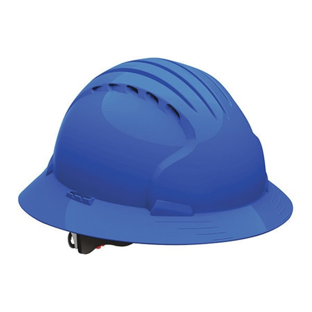 PIP 280-EV6161V-50 JSP EVO6161 FULL BRIM BLUE VENTED 6-PT.