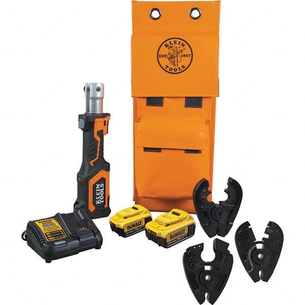 KLEIN TOOLS BAT207T4H BATTERY-OP CUT/CRIMPER, BG DIE/D3 GROOVE