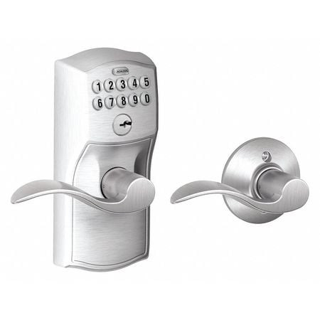 SCHLAGE FE575 CAM626ACC GRADE 2 KEYPAD ENTRY WITH AUTO LOCK, CAM