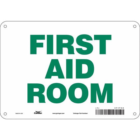 CONDOR USA INC 471T32 SAFETY SIGN,7 IN X 10 IN,POLYETHYLENE