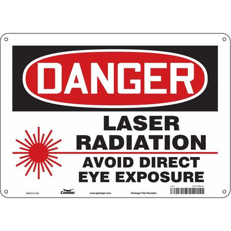 CONDOR USA INC 451R64 LASER WARNING 14 W 10 H 0.055 THICK