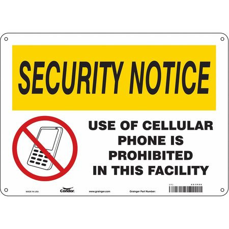 CONDOR USA INC 451P06 SIGN CELL PHONE 14 W 10 H 0.055 THICK