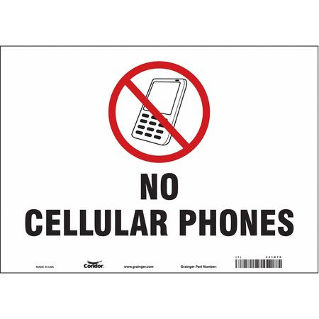 CONDOR USA INC 451N79 SIGN CELL PHONE 14 W 10 H 0.004 THICK