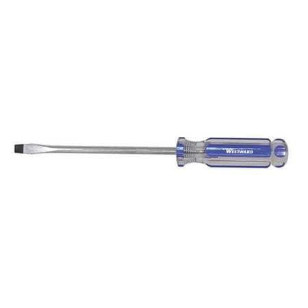 WESTWARD 401L97 SCREWDRIVER ACETATE SLOTTED 1/4 