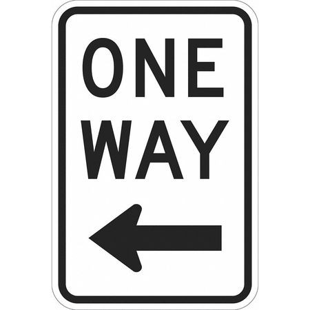 LYLE T1-1015-HI_12x18 TRAFFIC SIGN 18 H 12 W ALUMINUM