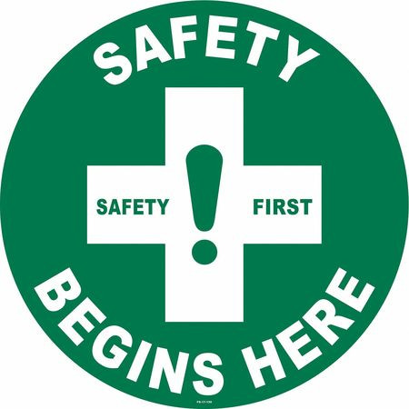 STRANCO INC FS-17-130 FLOOR SIGN 17 W 17 H UV RESISTANT VINYL
