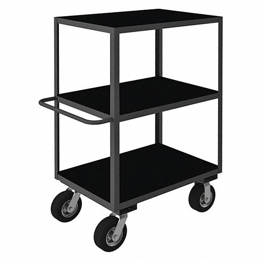 GRAINGER GLOBAL SOURCING RICNM-243645-3-95 INSTRUMENT CART 3 SHELVES 1200 LB.