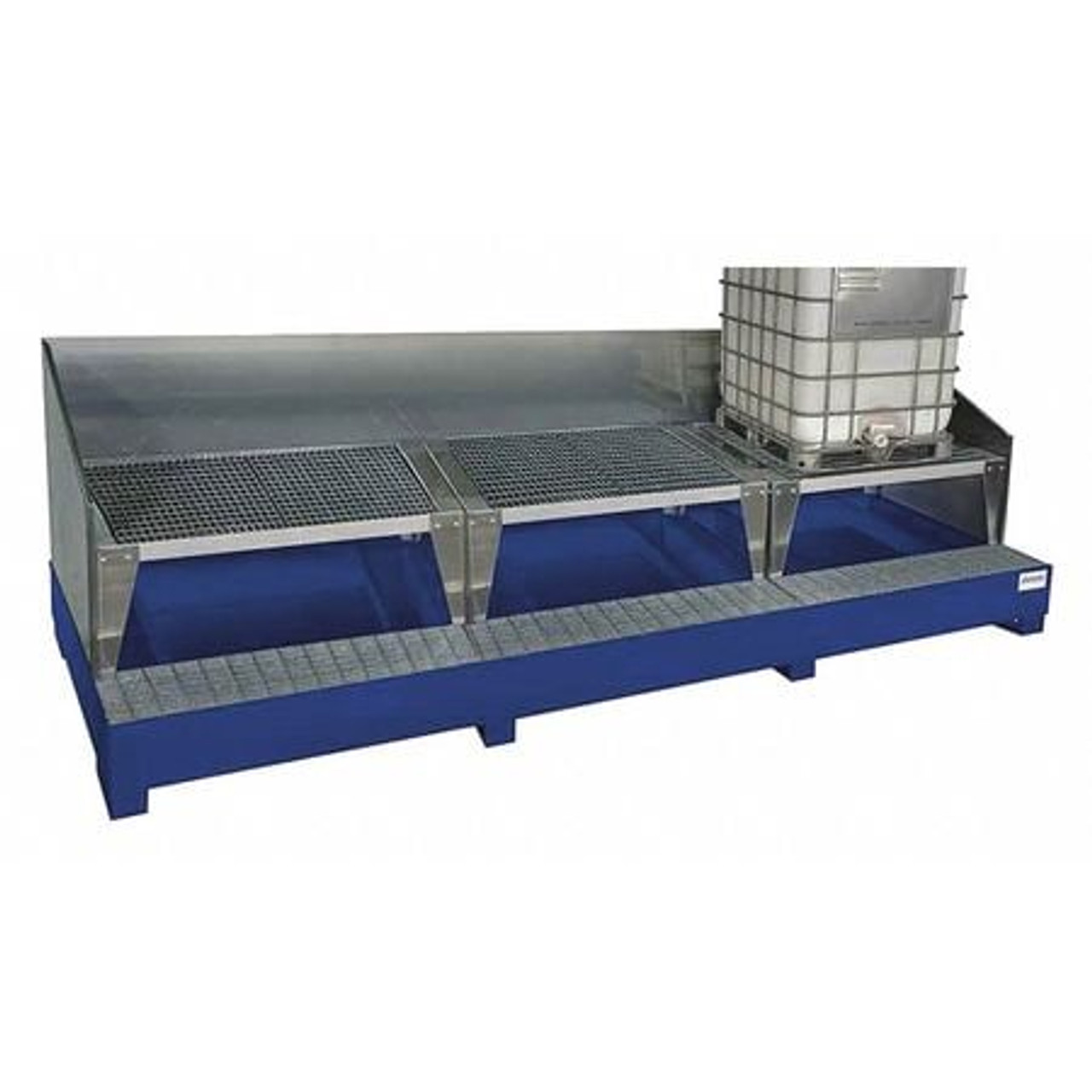 DENIOS K17-8033 IBC SPILL CONTAINMENT SUMP,73" WX180" L