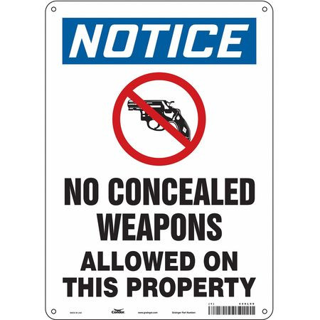 CONDOR USA INC 449L99 SAFETY SIGN 14 H X 10 W 0.032 THICK