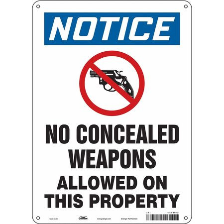 CONDOR USA INC 449M02 SAFETY SIGN 14 H X 10 W 0.055 THICK