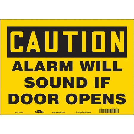 CONDOR USA INC 467V25 SAFETY SIGN 10 X14 VINYL