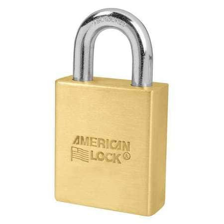 AMERICAN LOCK A3900SWO CORELESS KEYED PADLOCK 1-1/8 H SHACKLE