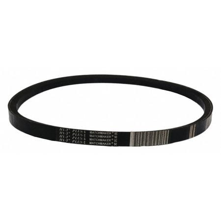 CONTINENTAL COMMERCIAL PRODUCTS C160 V-BELT,WRAPPED,164IN