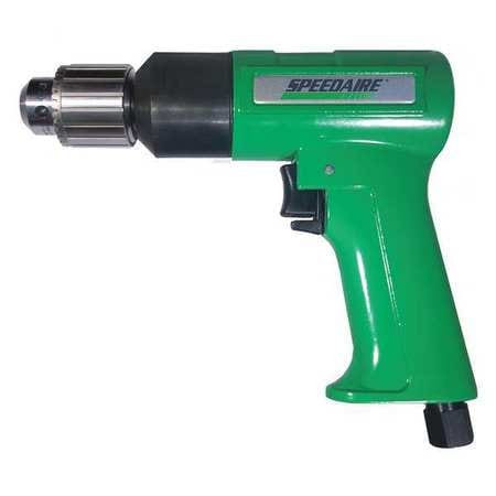 SPEEDAIRE 45YY15 AIR DRILL PISTOL 90 PSI 3/8 IN.