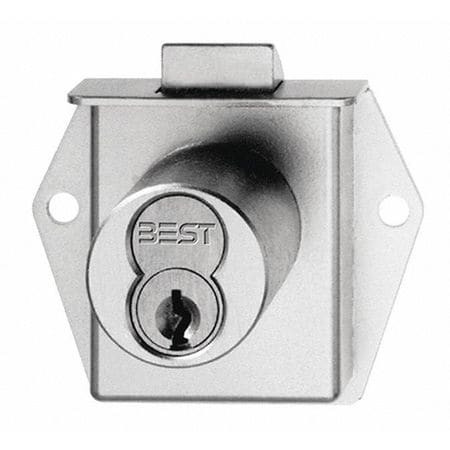 BEST 5L7ML2626 LATCHBOLT CABINET LOCK SATIN CHROME