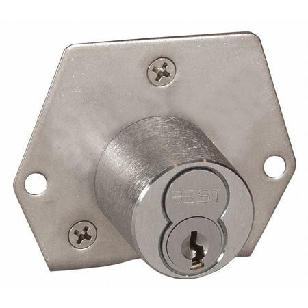 BEST 5L7RL5626 LATCHBOLT CABINET LOCK SATIN CHROME