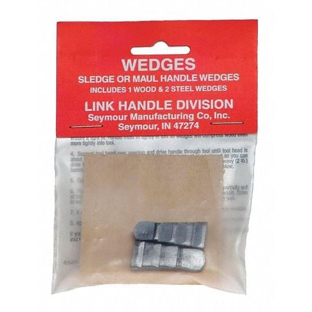 SEYMOUR MFG CO 64136GRA AXE HANDLE WEDGES 1 WOOD 2 STEEL