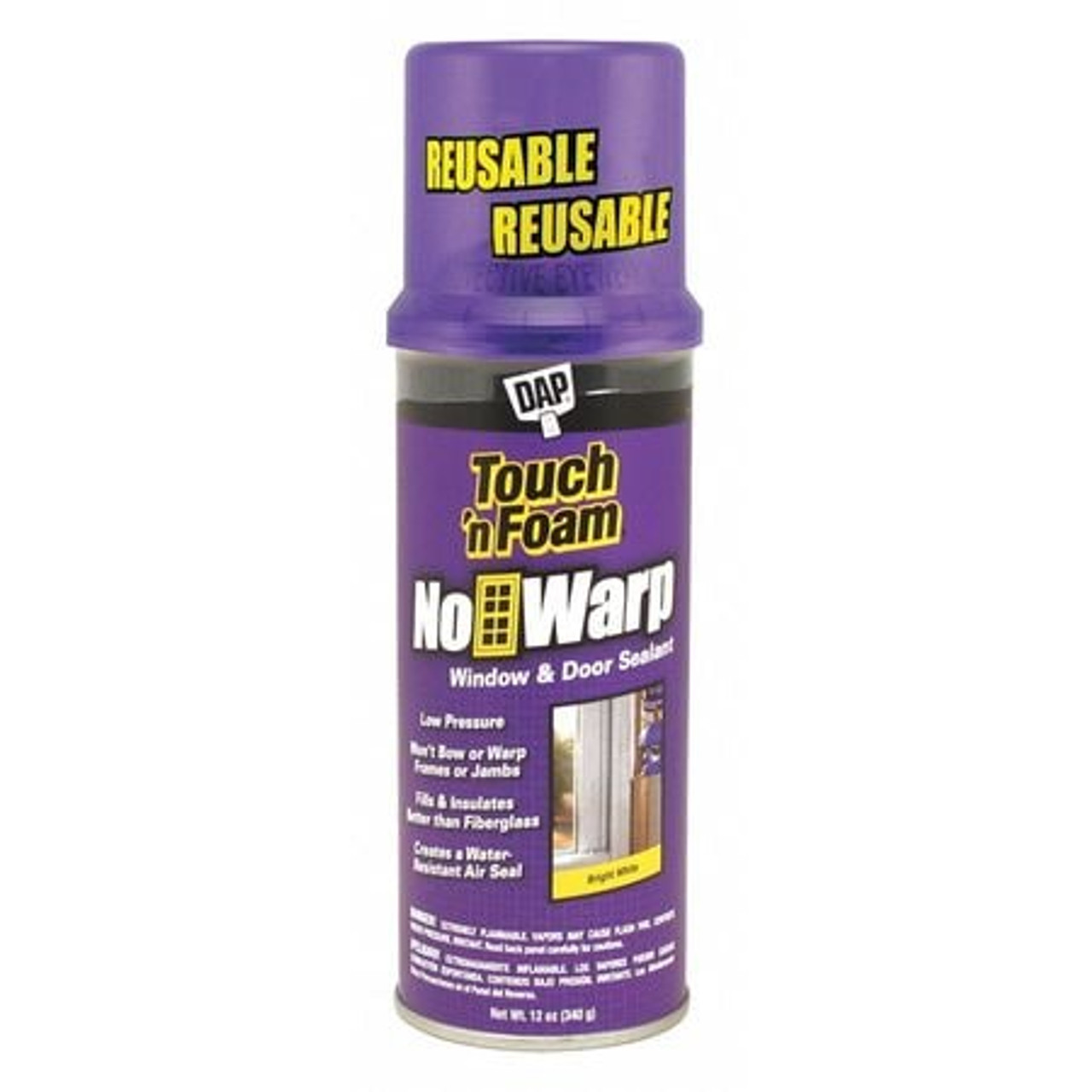 TOUCH N' SEAL 7565004000 SPRAY FOAM SEALANT 12 OZ SZ WHITE