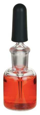 KIMAX 15035-15 DROPPER BOTTLE 15ML CLEAR ROUND PK12