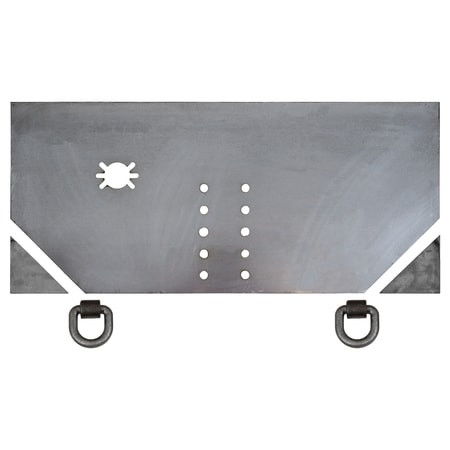 BUYERS PRODUCTS 1809042 HITCH PLATE PLAIN FINISH 34 L