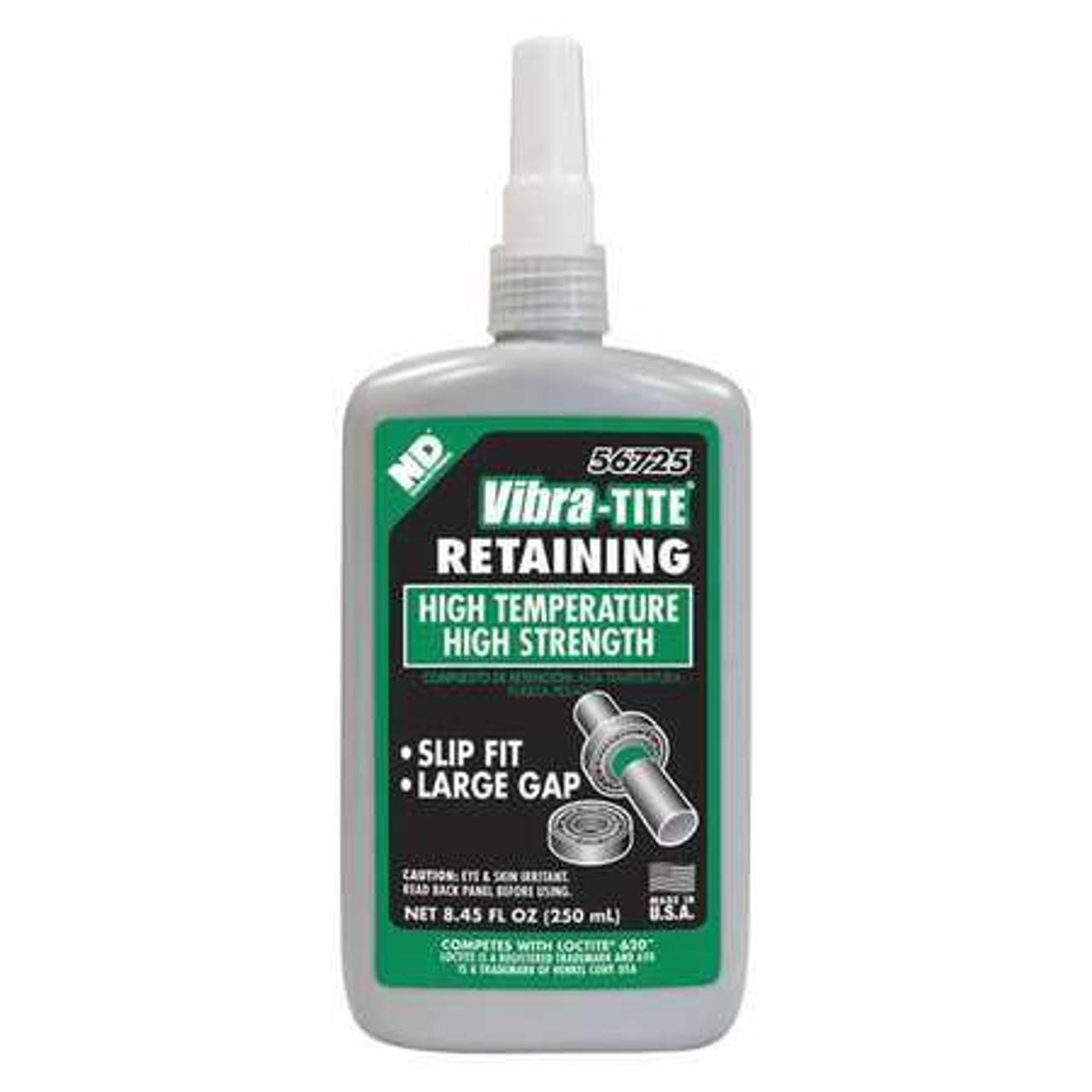 VIBRA-TITE 56725 LIQUID 8.45 OZ RETAINING COMPOUND 0.015 