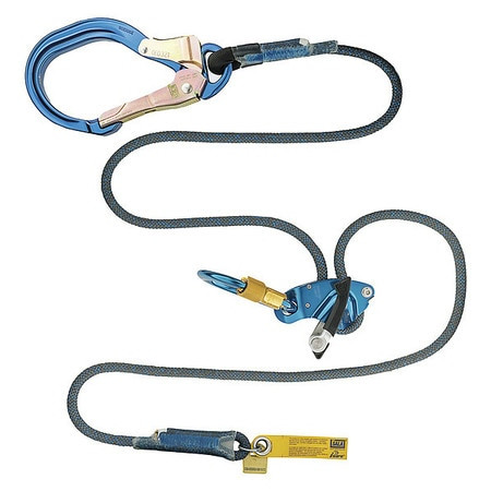 3M 1234090 POSITIONING LANYARD BLUE ADJUSTABLE