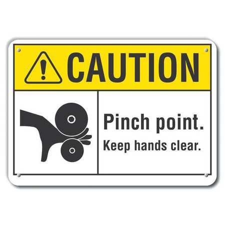 LYLE LCU3-0106-NP_14x10 CAUTION SIGN 14 W 10 H 0.055 THICK