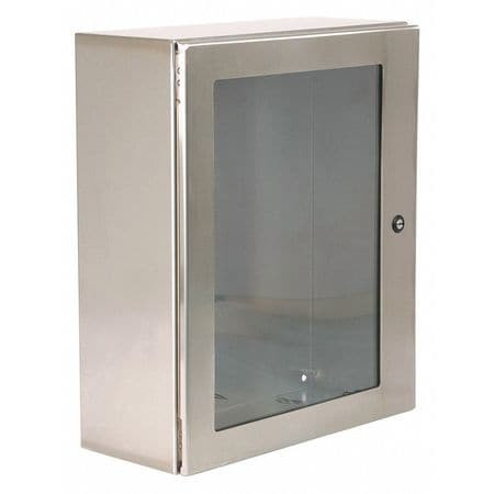 WIEGMANN N412121206WSSC ENCLOSURE 12.00 H 12.00 W SILVER