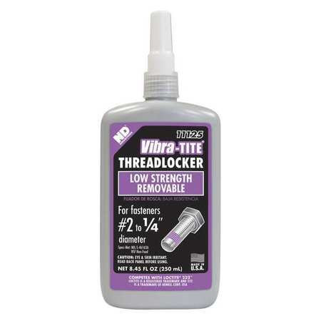 VIBRA-TITE 11125 THREADLOCKER PURPLE FLASH 268 DEG. 250ML