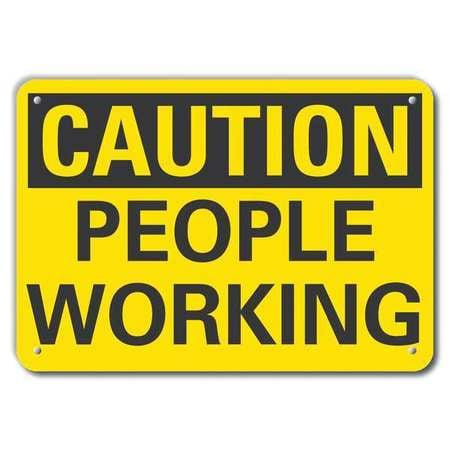 LYLE LCU3-0231-NP_14x10 CAUTION SIGN 14 W 10 H 0.055 THICK