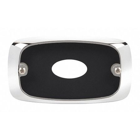 FEDERAL SIGNAL FR4MC BEZEL CHROME 4-13/16 LX2-13/16 HX3/32 W