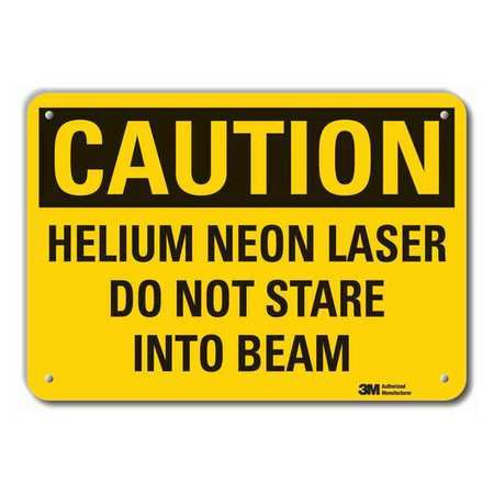 LYLE LCU3-0377-NP_14x10 CAUTION SIGN 14 W 10 H 0.055 THICK