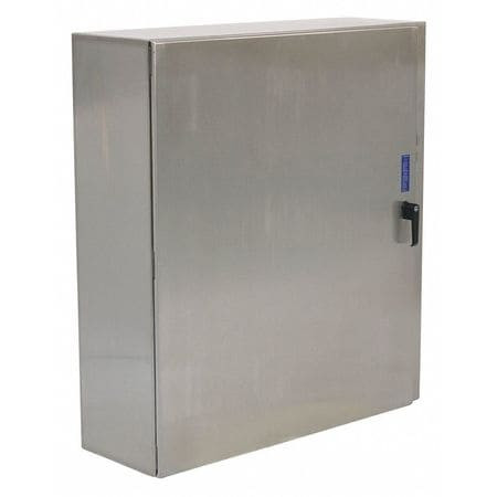 WIEGMANN N412362608CDSS ENCLOSURE 36.00 H 26.00 W SILVER