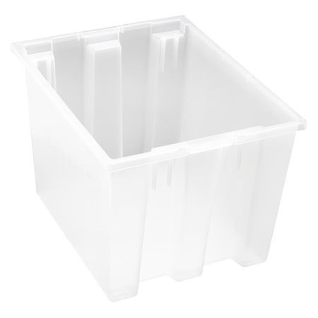 QUANTUM STORAGE SYSTEMS snt195CL 65 LB LOAD CAPACITY CLEAR POLYPROPYLENE 