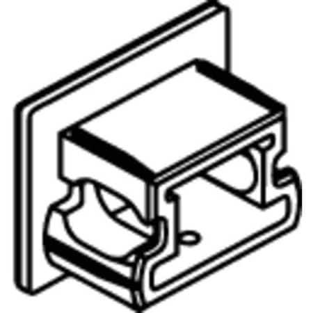 LCN 4040SE-73 END CAP SILVER ALUMINUM 1 IN L