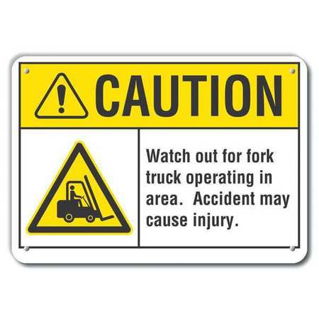 LYLE LCU3-0014-NP_10x7 CAUTION SIGN 10 W 7 H 0.055 THICK